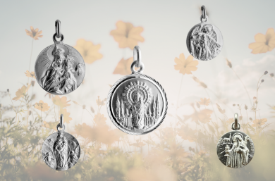 medallas de oro religiosas