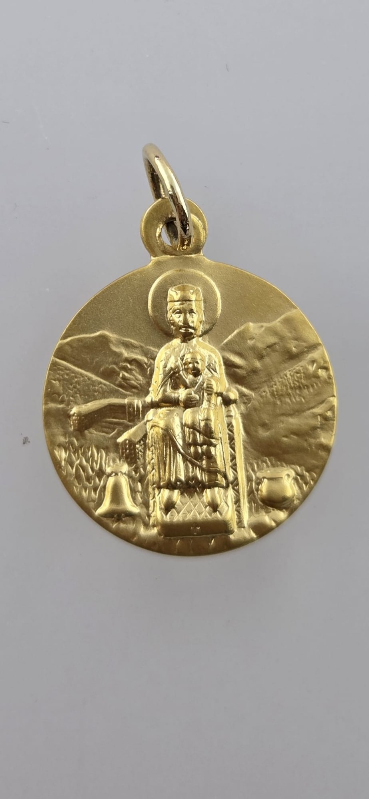 Medalla VIRGEN DE NURIA- Patrona del Obispado de Urgell